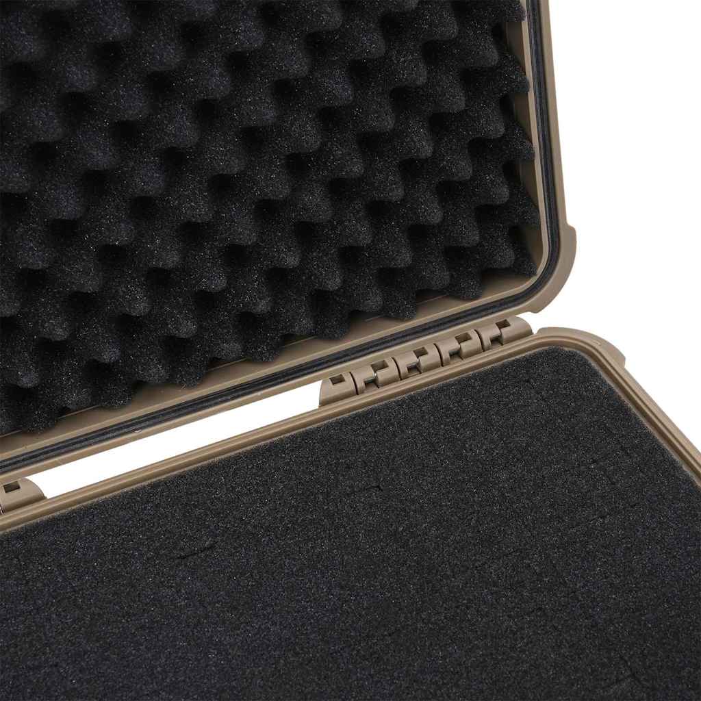 Hartschalenkoffer Sand 40.5 x 33 x 17,5 cm Polypropylen und ABS
