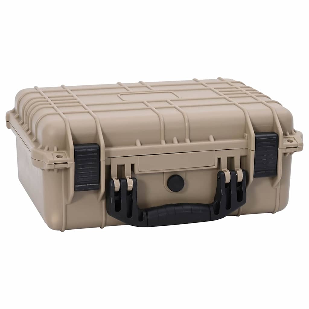 Hartschalenkoffer Sand 40.5 x 33 x 17,5 cm Polypropylen und ABS