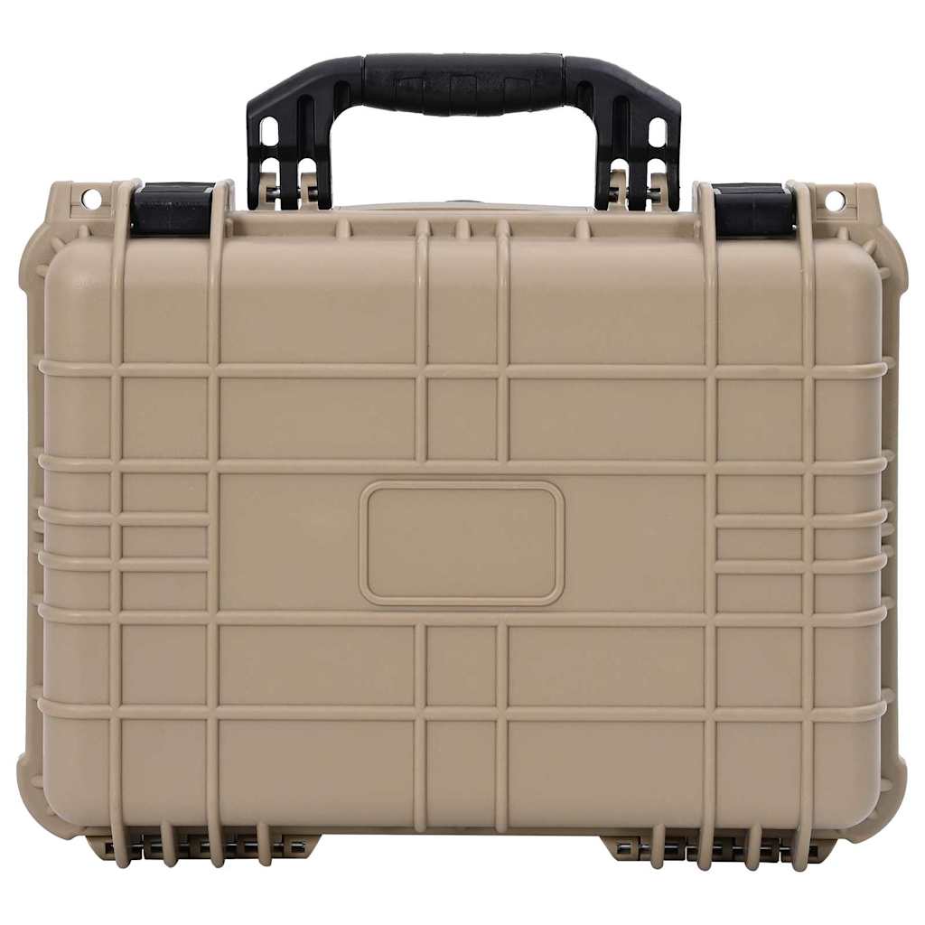 Hartschalenkoffer Sand 40.5 x 33 x 17,5 cm Polypropylen und ABS