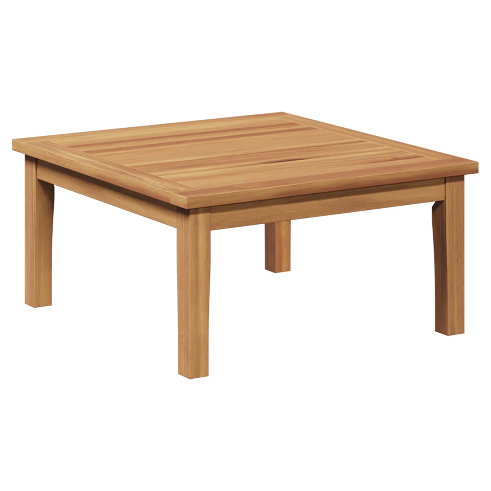 Gartenbank und Tischset 2 stk. Grau und Braun Massivholz Teak