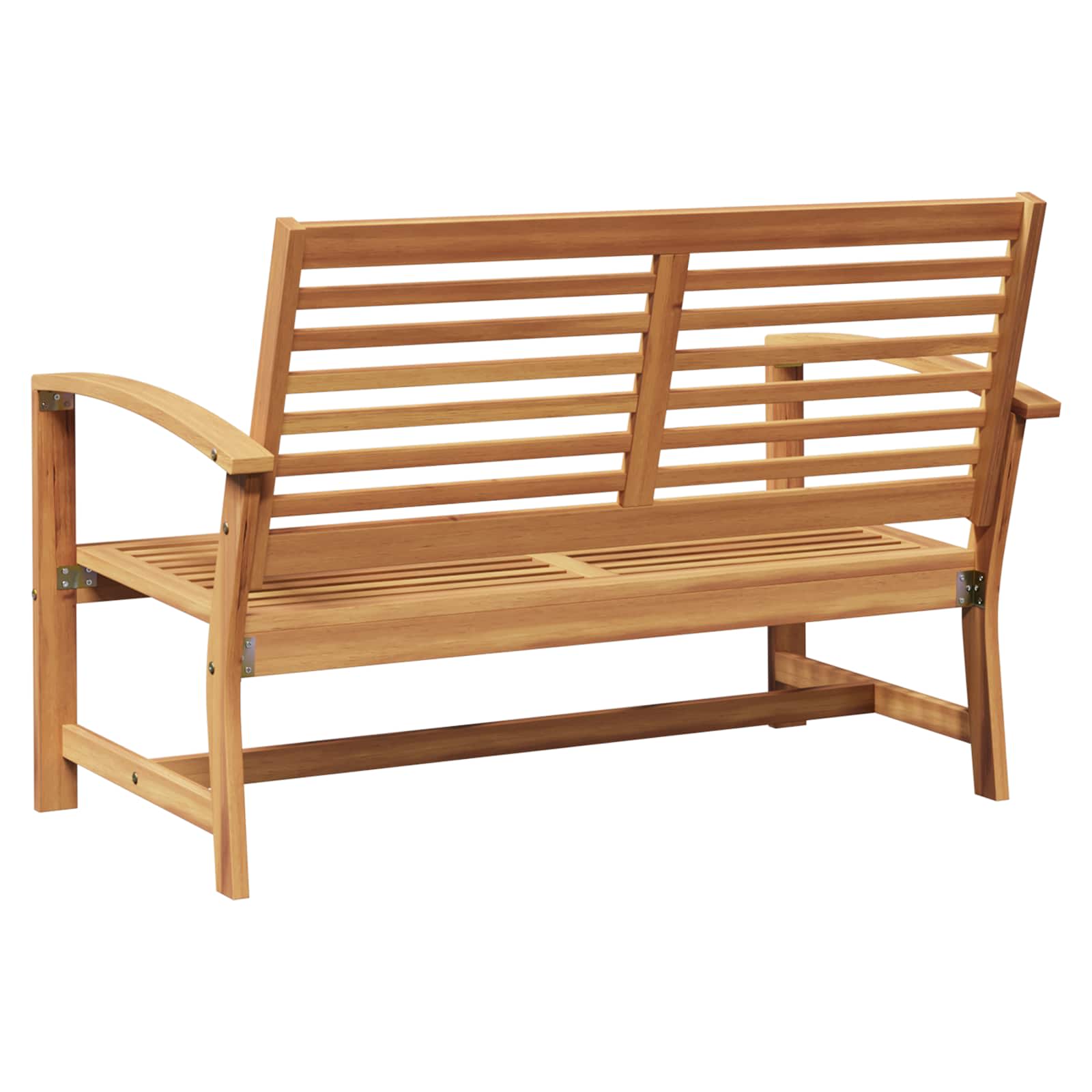 Bank Braun 110 x 65 x 76,5 cm Massivholz Teak