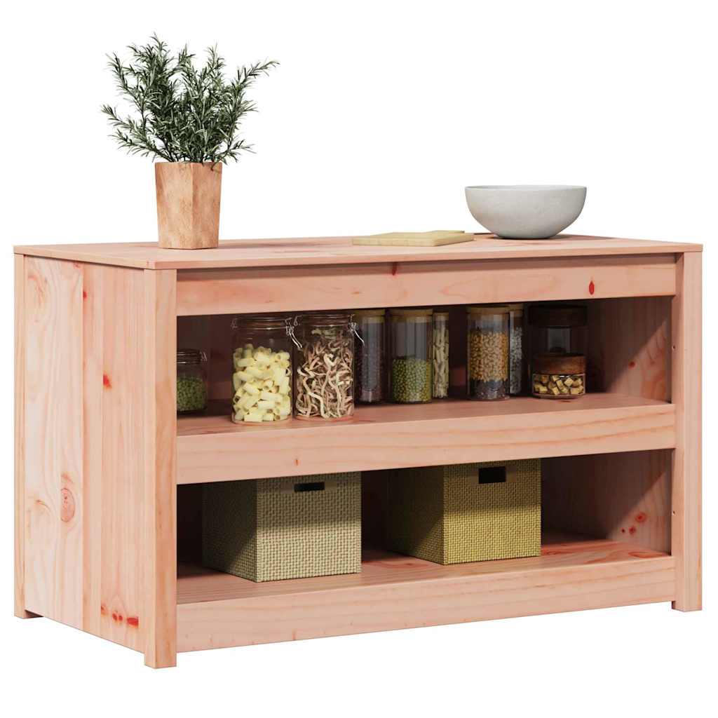 Küchenschrank MEPPEL Braun Eichen-Optik 106 x 55 x 64 cm
