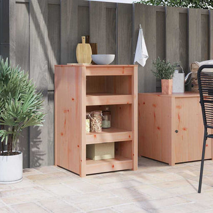 Küchenschrank MEPPEL Braun Eichen-Optik 55 x 55 x 92 cm