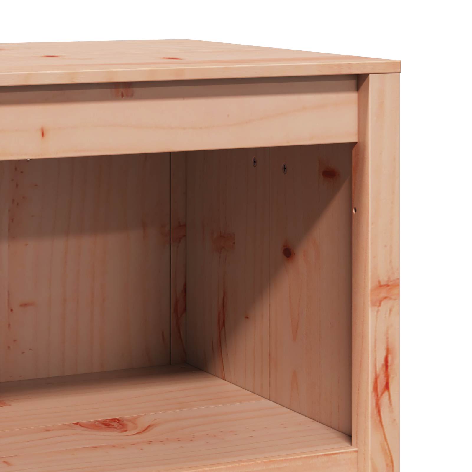 Küchenschrank MEPPEL Braun Eichen-Optik 106 x 55 x 92 cm
