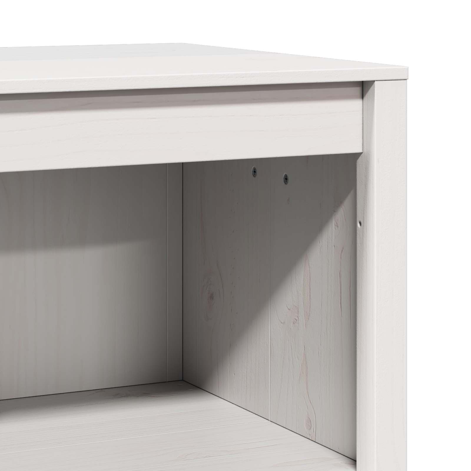 Küchenschrank MEPPEL Warmes Weiß 106 x 55 x 92 cm