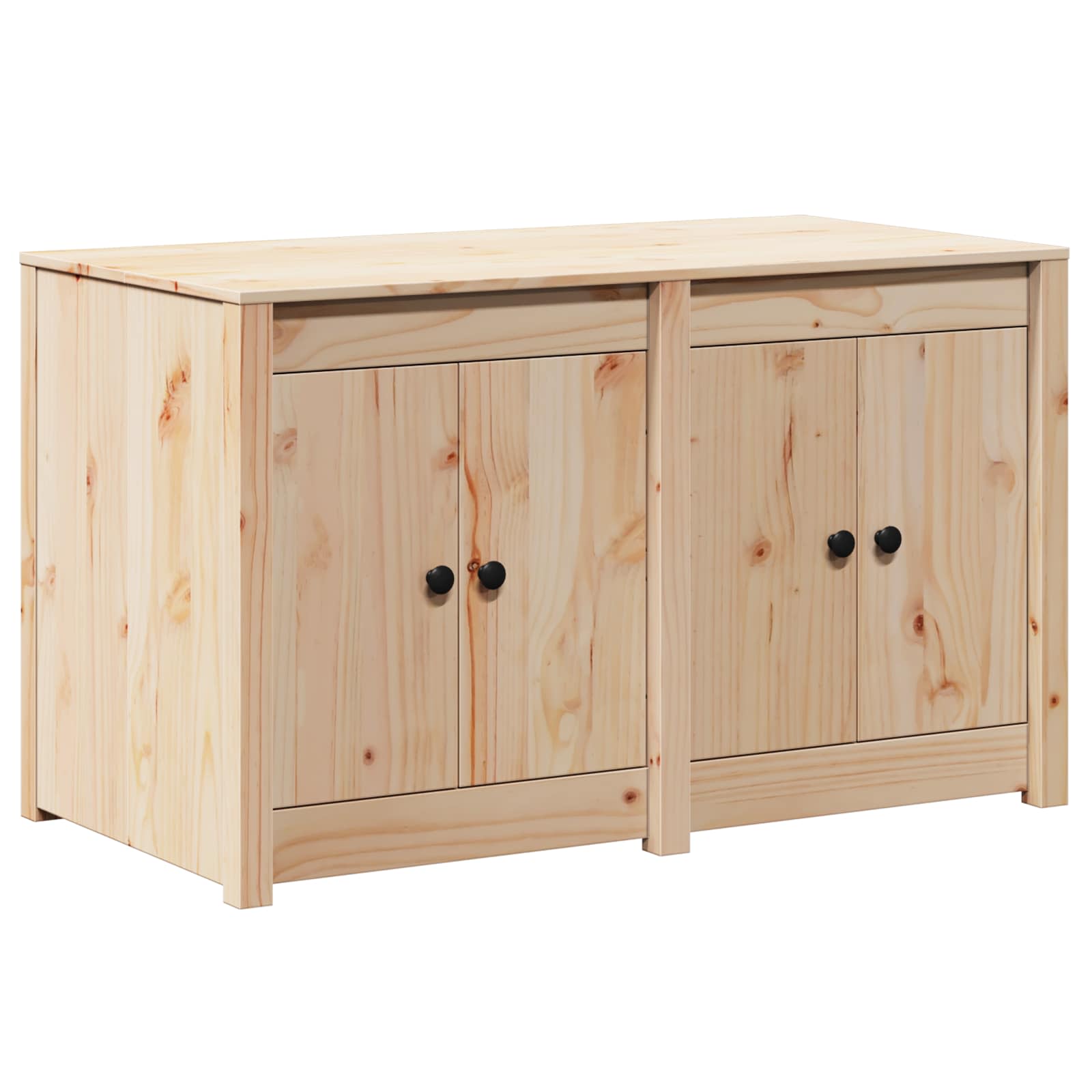 Küchenschrank MEPPEL Braun Eichen-Optik 106 x 55 x 64 cm