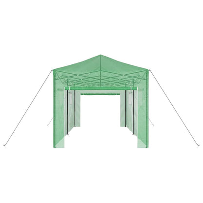 Gewächshaus mit Pop-up-Rahmen Grün 290 x 580 x 315 cm Eisen