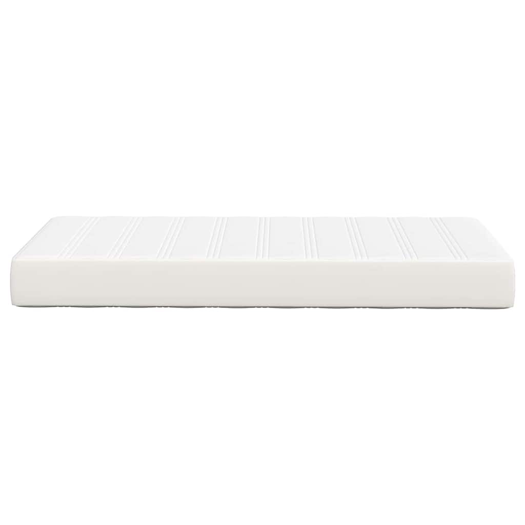 Bettmatratze mit Matratze Creme 90 x 200 cm Stoff