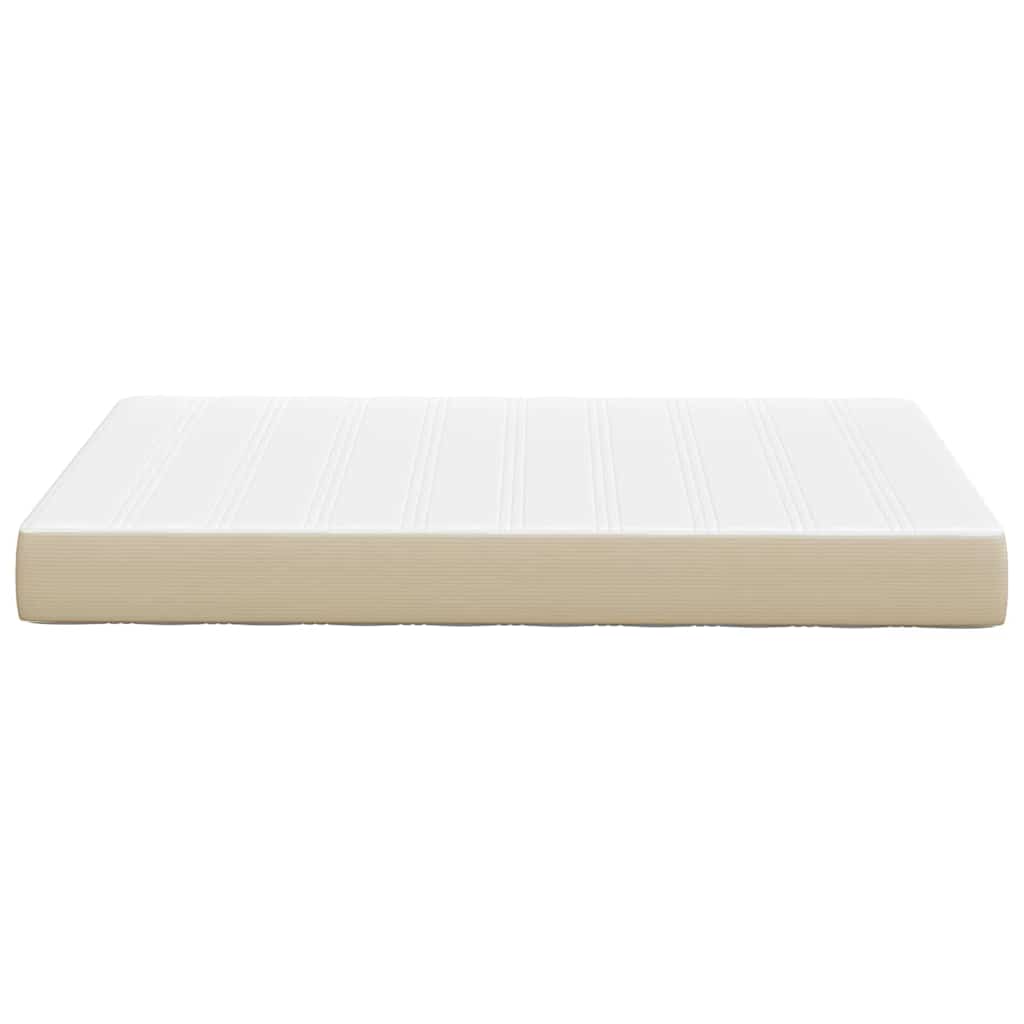 Bettmatratze mit Matratze Salbei 120 x 190 cm Stoff