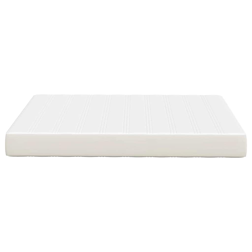 Bettmatratze mit Matratze Creme 160 x 200 cm Stoff