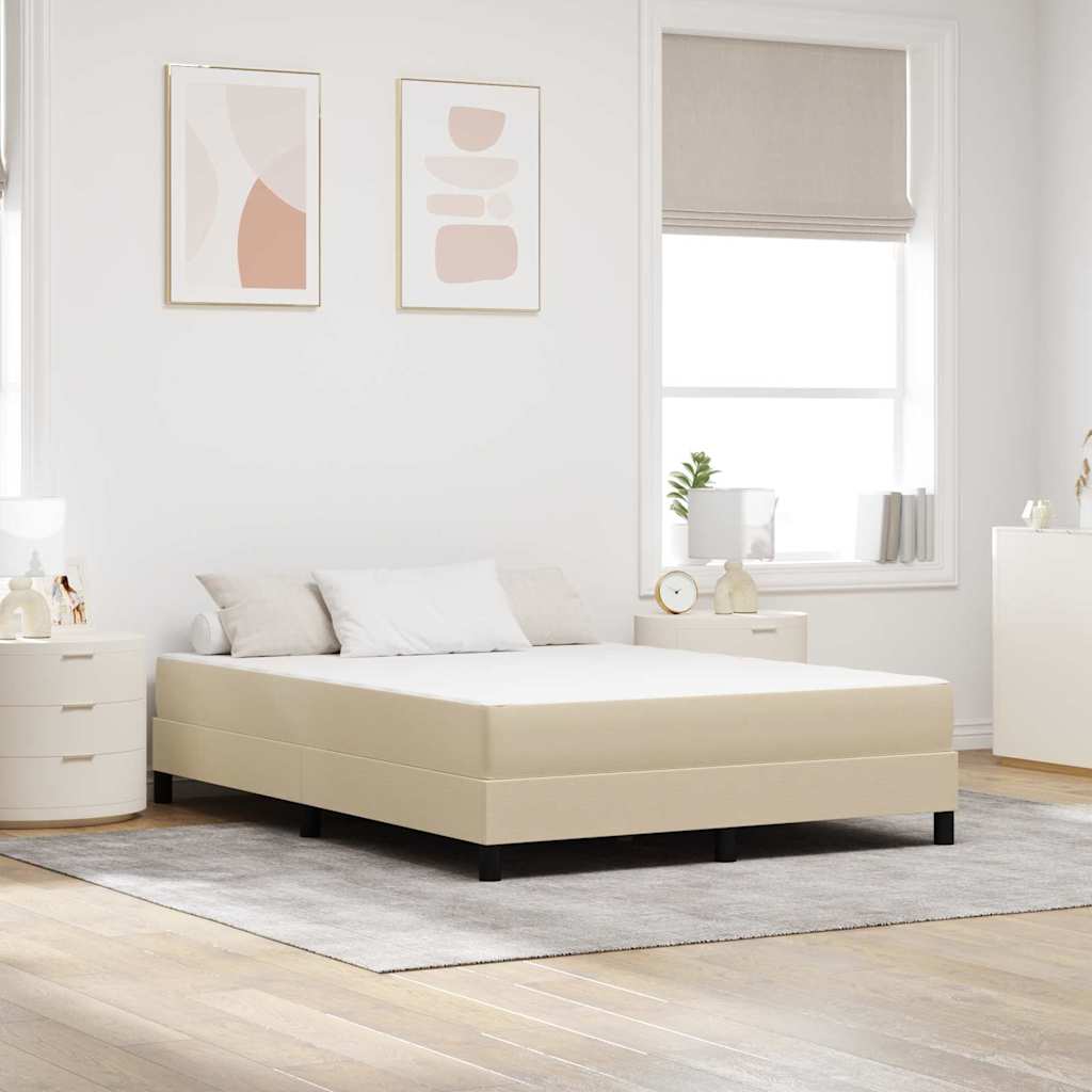 Bettmatratze mit Matratze Salbei 160 x 200 cm Stoff