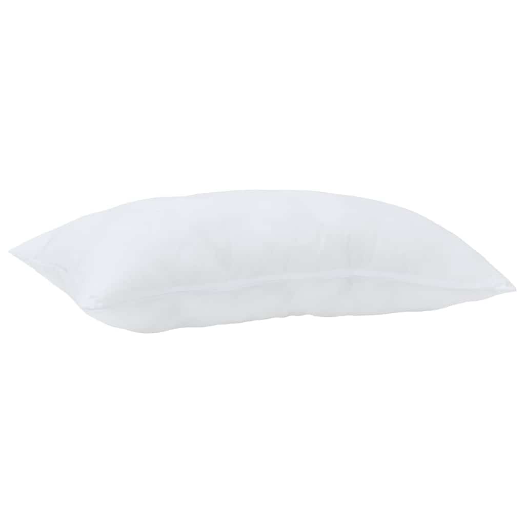 Kopfkissen Weiß 80 x 42 x 20 cm Baumwolle und Polyester