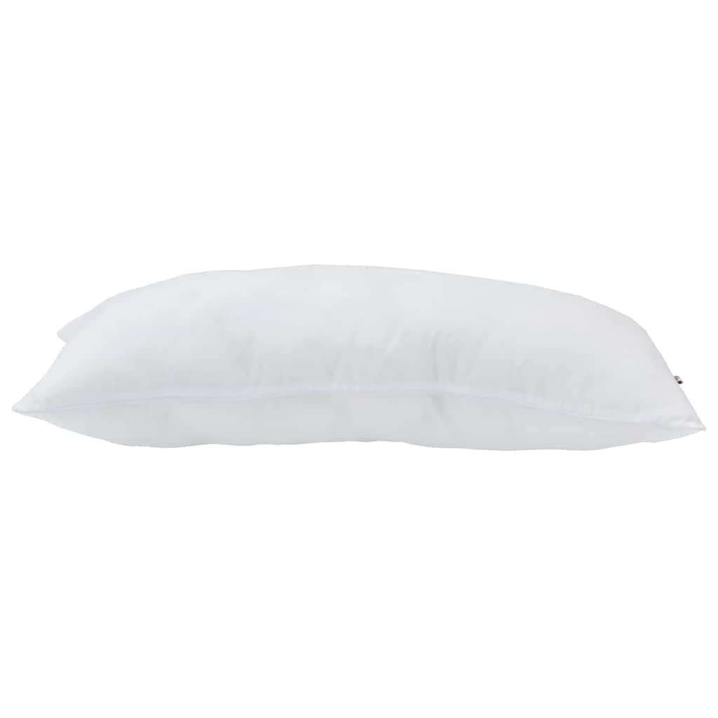 Kopfkissen Weiß 80 x 42 x 20 cm Baumwolle und Polyester