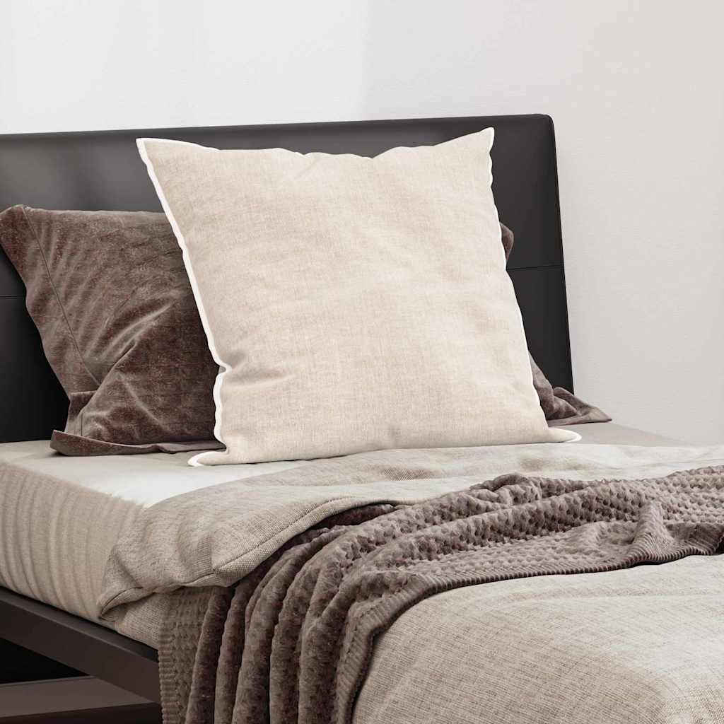 Kopfkissen Weiß 81 x 81 x 40 cm Baumwolle und Polyester