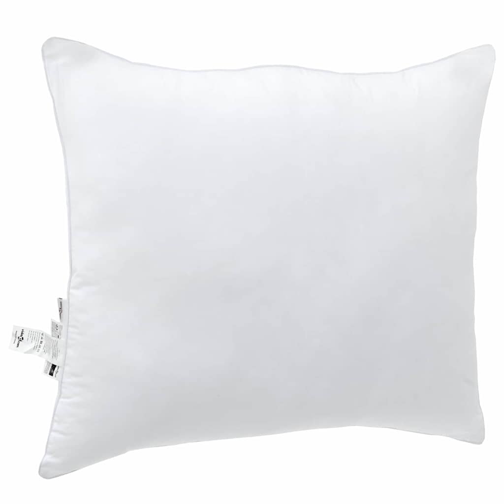 Kopfkissen Weiß 81 x 81 x 40 cm Baumwolle und Polyester