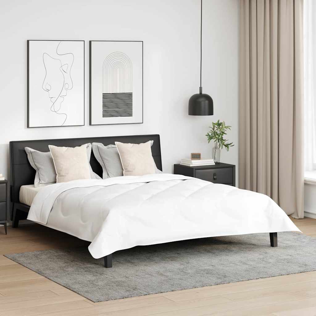 Kopfkissen 2 Stk. 41 x 41 x 20 cm Baumwolle und Polyester Weiß