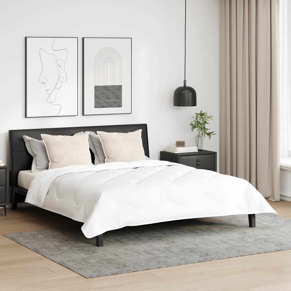 Kopfkissen 2 stk. 61 x 41 x 20 cm Polyester Weiß