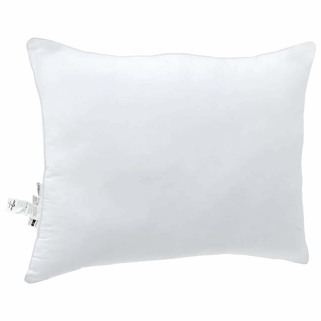 Kopfkissen 2 stk. 61 x 41 x 20 cm Polyester Weiß