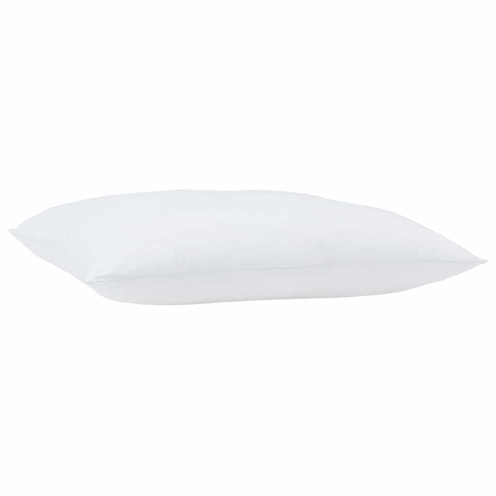 Kopfkissen 2 stk. 61 x 41 x 20 cm Polyester Weiß