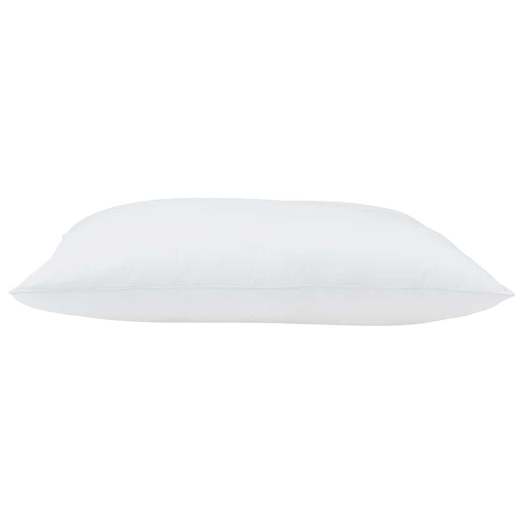 Kopfkissen 2 stk. 61 x 41 x 20 cm Polyester Weiß
