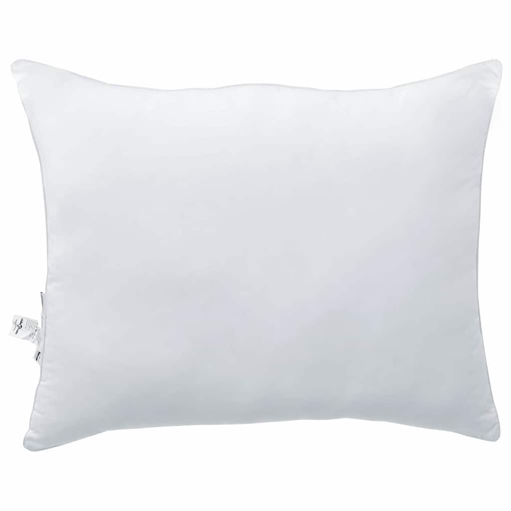 Kopfkissen 2 stk. 61 x 41 x 20 cm Polyester Weiß