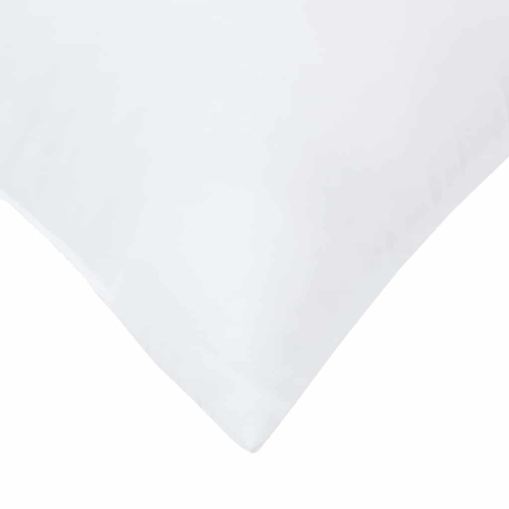 Kopfkissen mit Kissen Weiß 80 x 40 x 20 cm Polyester