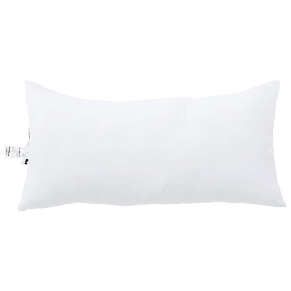 Kopfkissen mit Kissen Weiß 80 x 40 x 20 cm Polyester