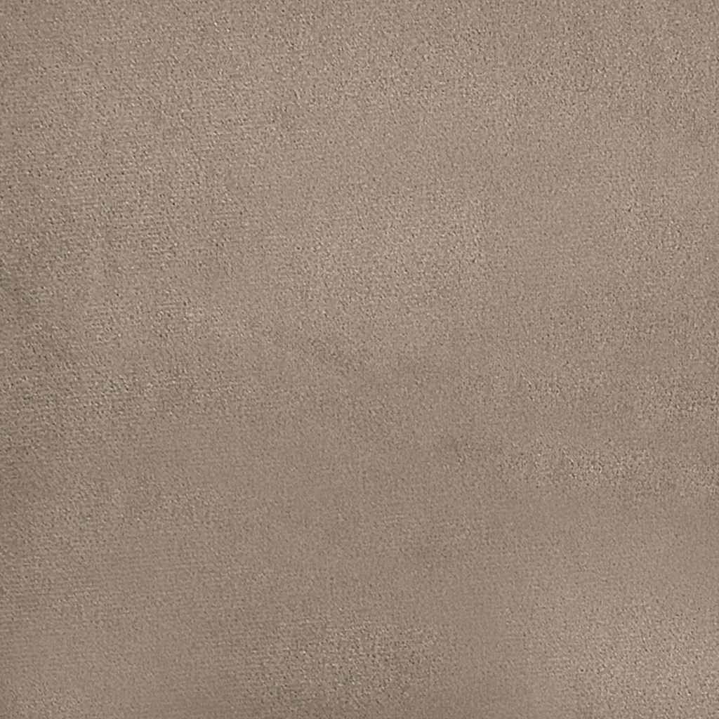 Pull Out Sofa Bed Taupe 194 x 67 x 82 cm Mikrofaser