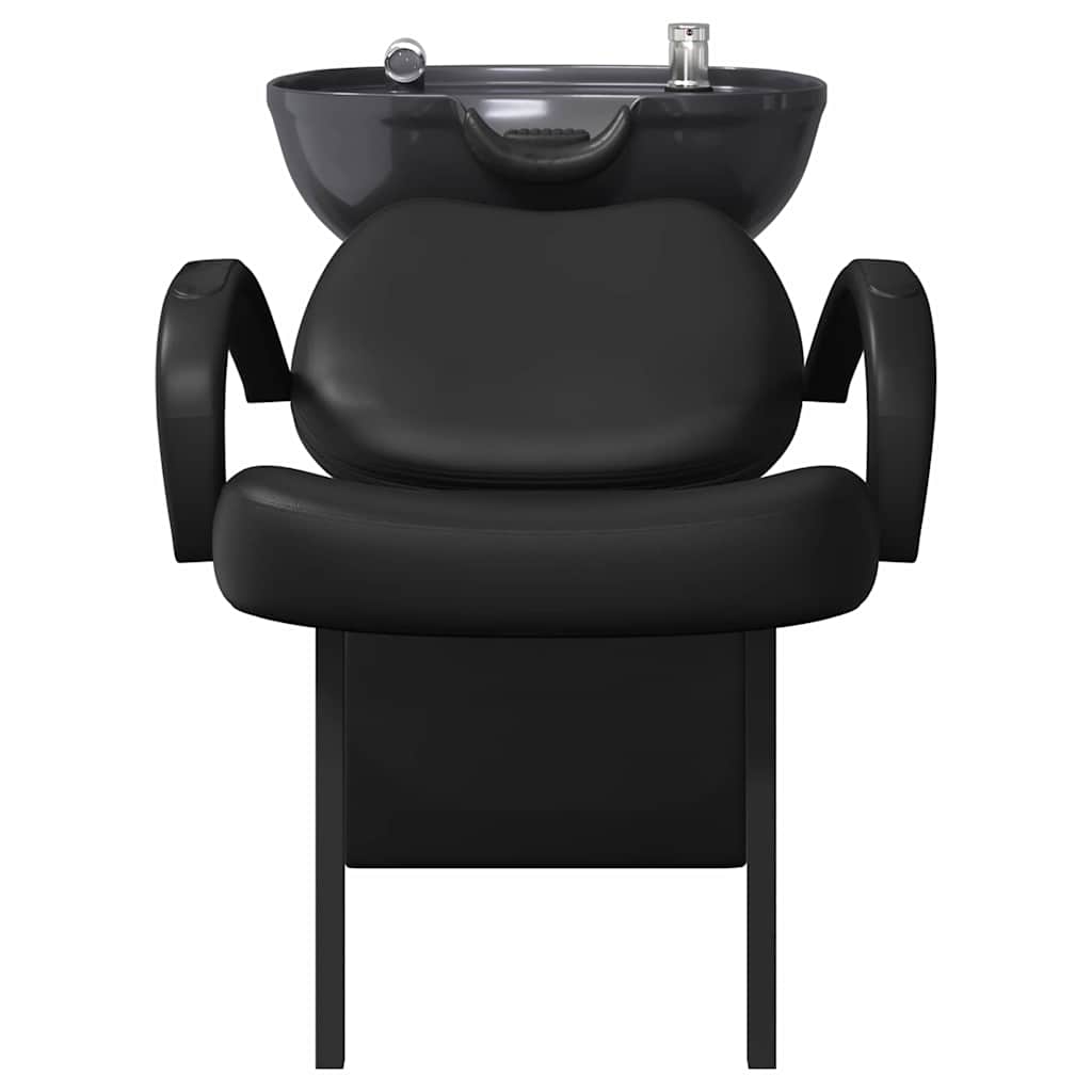 Shampoo Stuhl Schwarz 136 x 60 x 92 cm Kunststoff