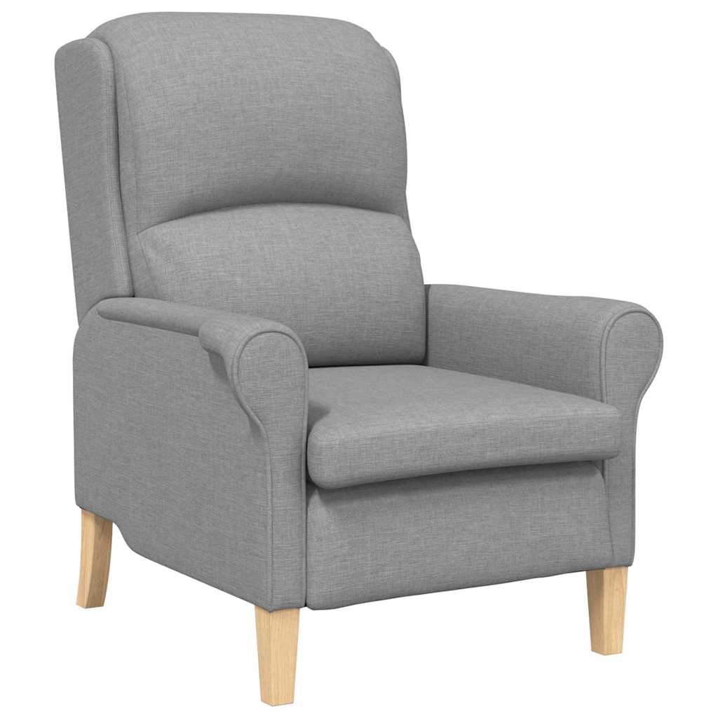 Sessel Hellgrau 76 x 94 x 102 cm Stoff