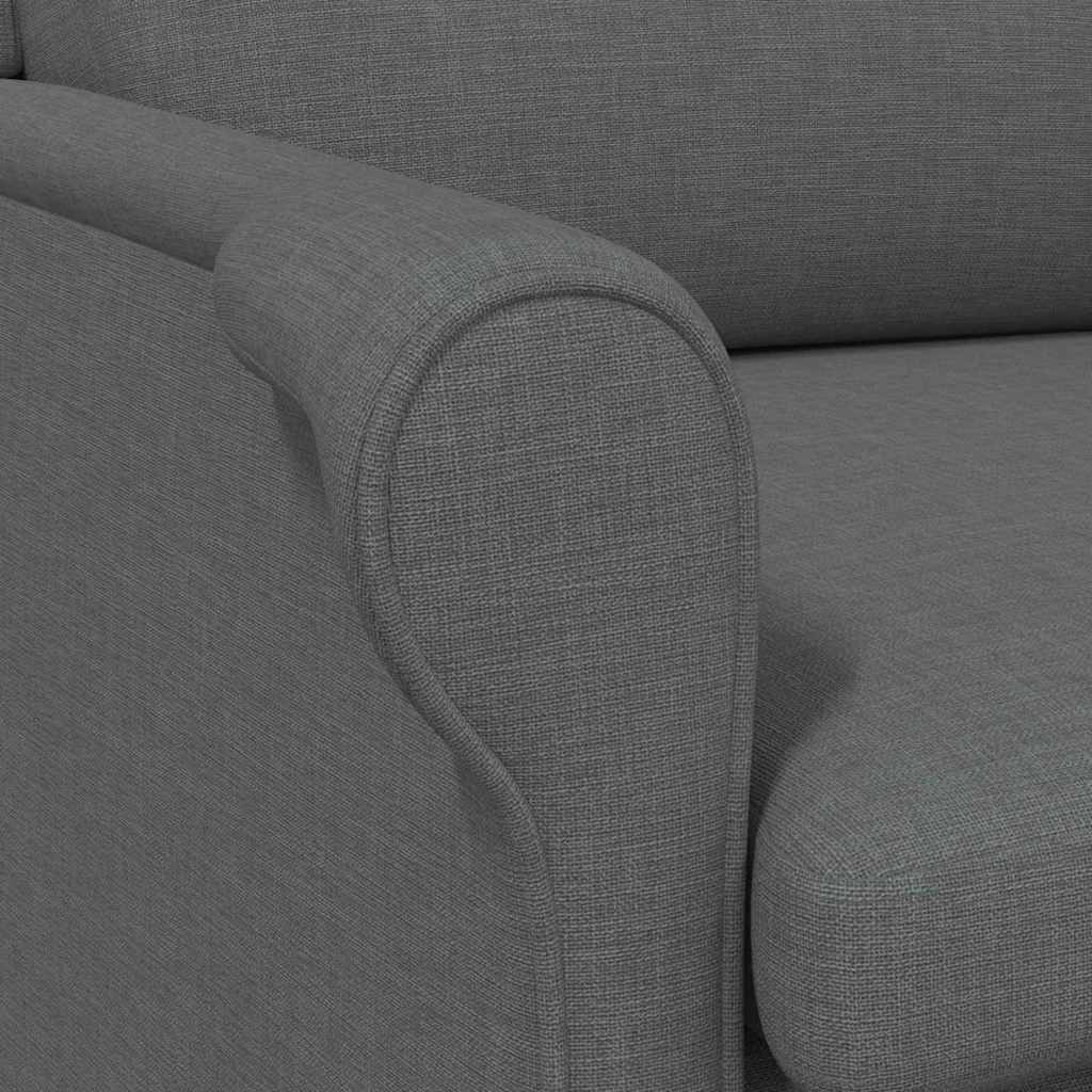 Sessel Dunkelgrau 76 x 94 x 102 cm Stoff