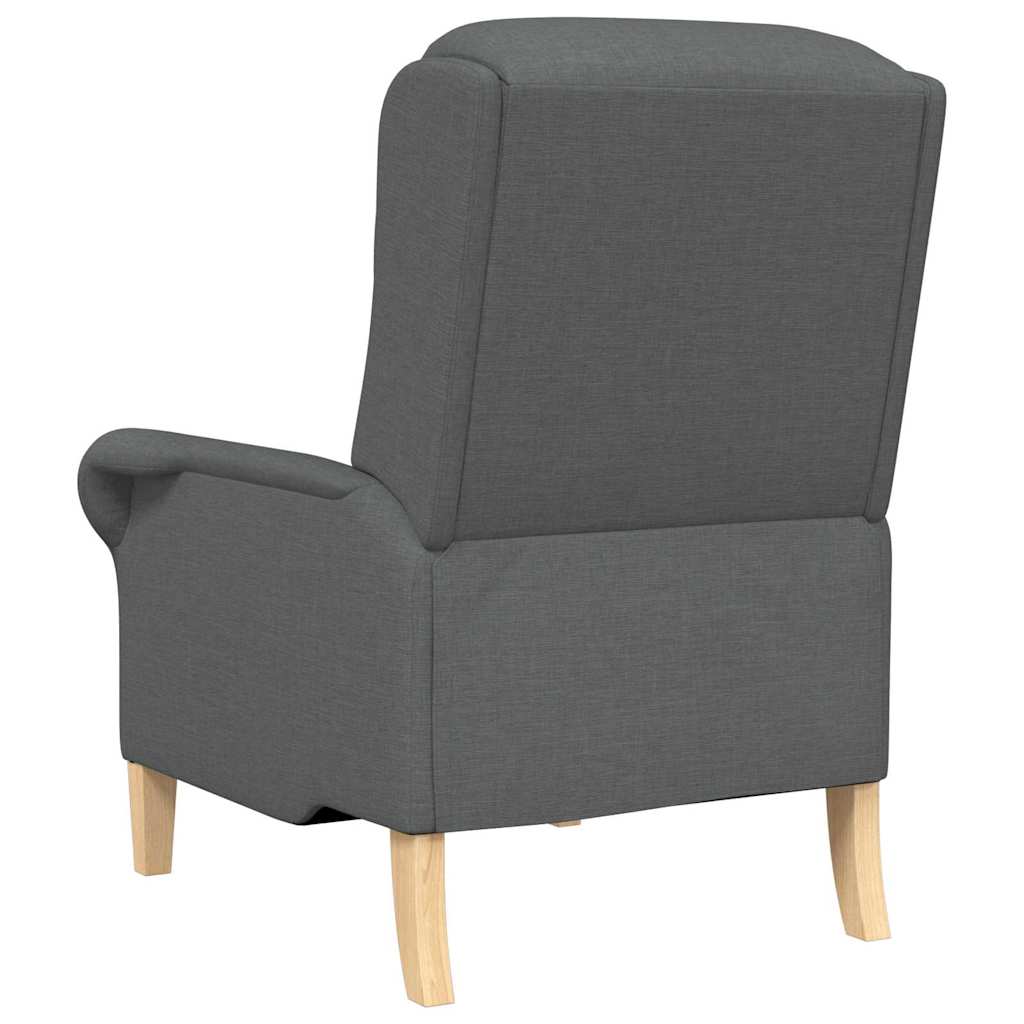 Sessel Dunkelgrau Stoff
