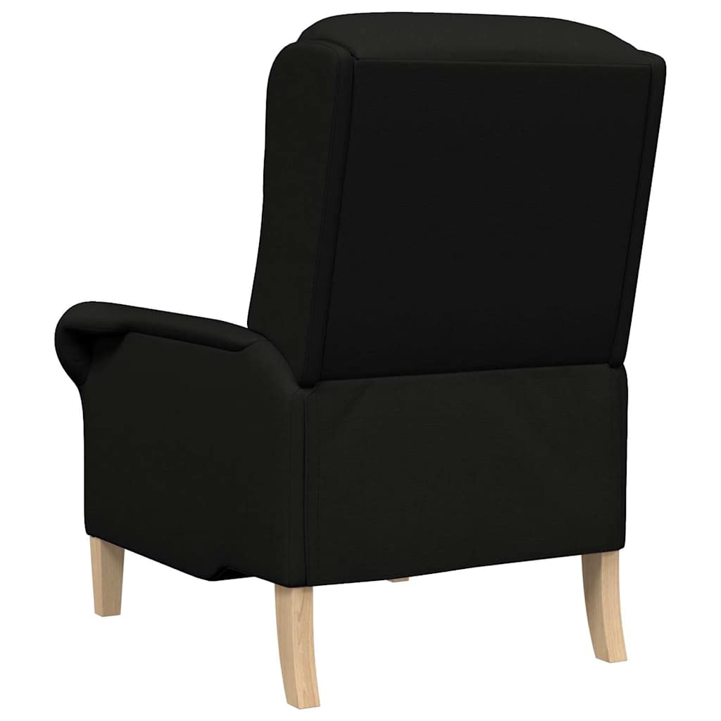 Sessel Schwarz Stoff