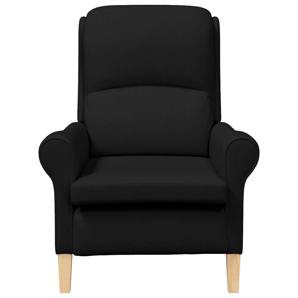 Sessel Schwarz Stoff