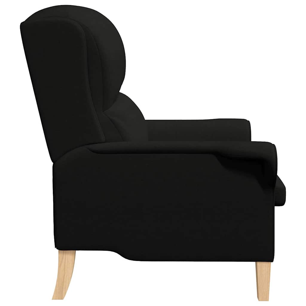 Sessel Schwarz 76 x 94 x 102 cm Stoff