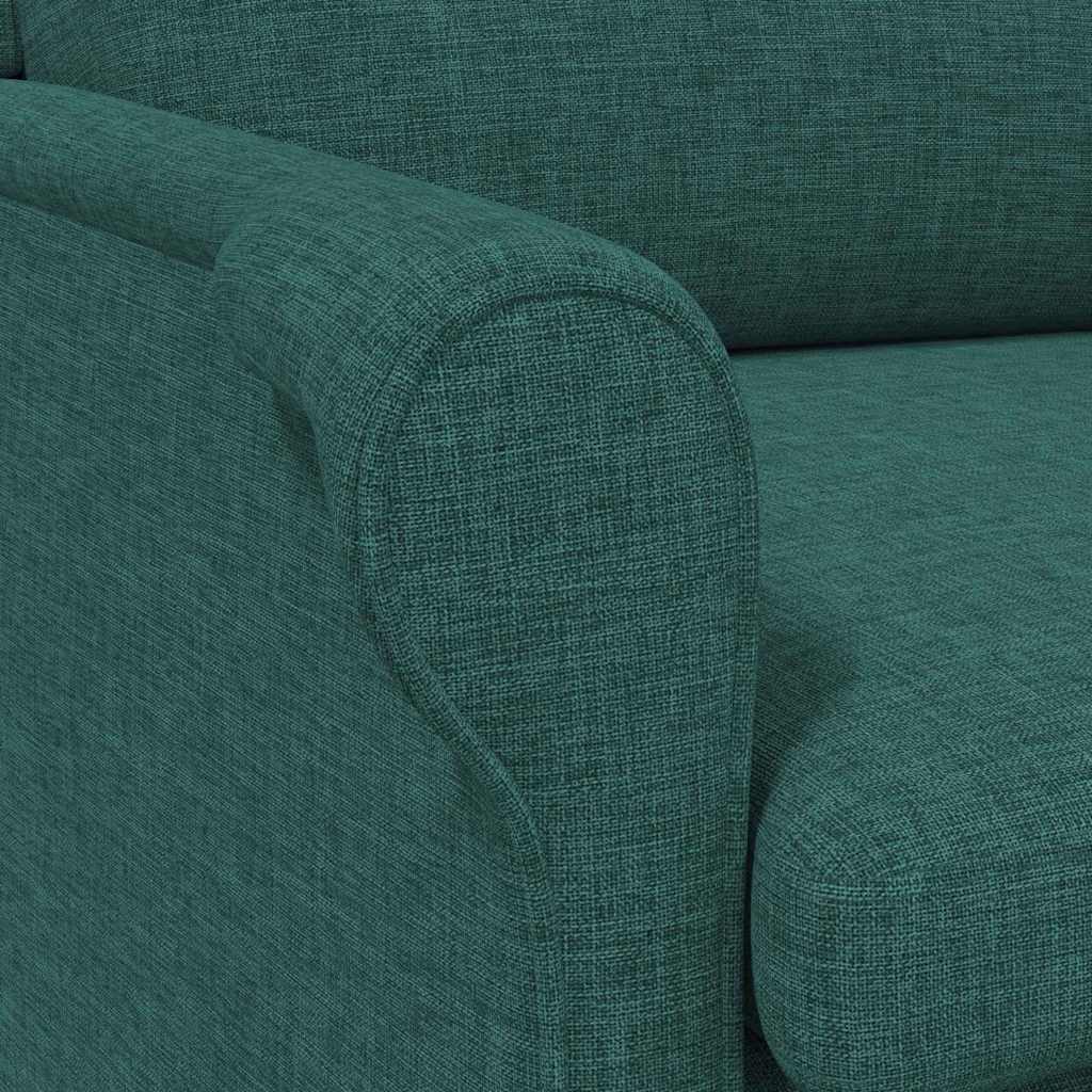 Sessel Dunkelgrün 76 x 94 x 102 cm Stoff