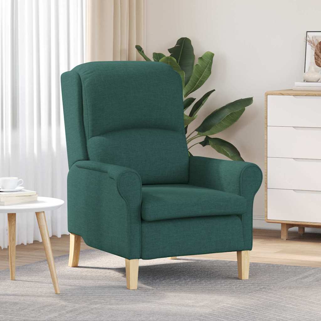 Sessel Dunkelgrün Stoff