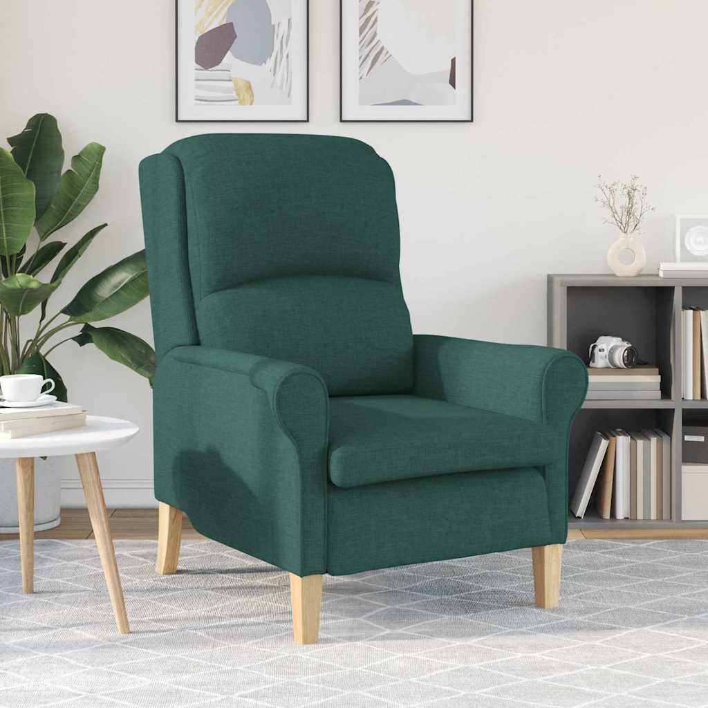 Sessel Dunkelgrün Stoff