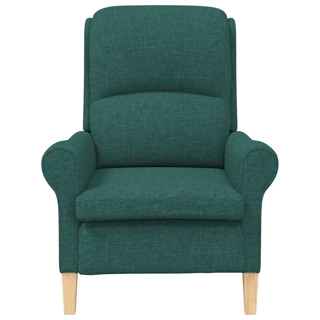 Sessel Dunkelgrün Stoff