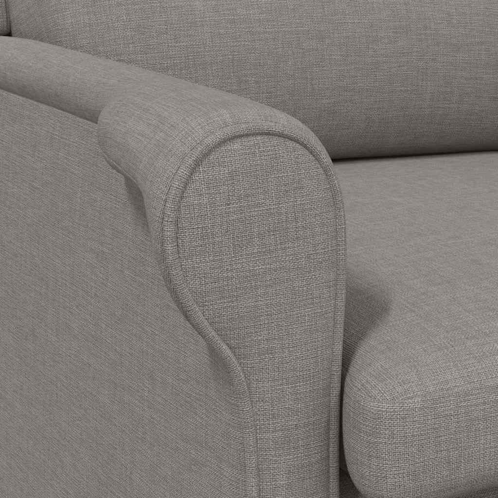Sessel Taupe 76 x 94 x 102 cm Stoff