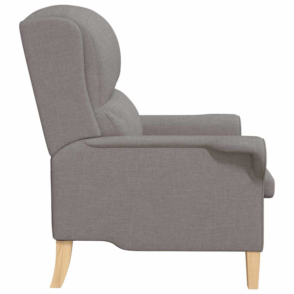 Sessel Taupe 76 x 94 x 102 cm Stoff