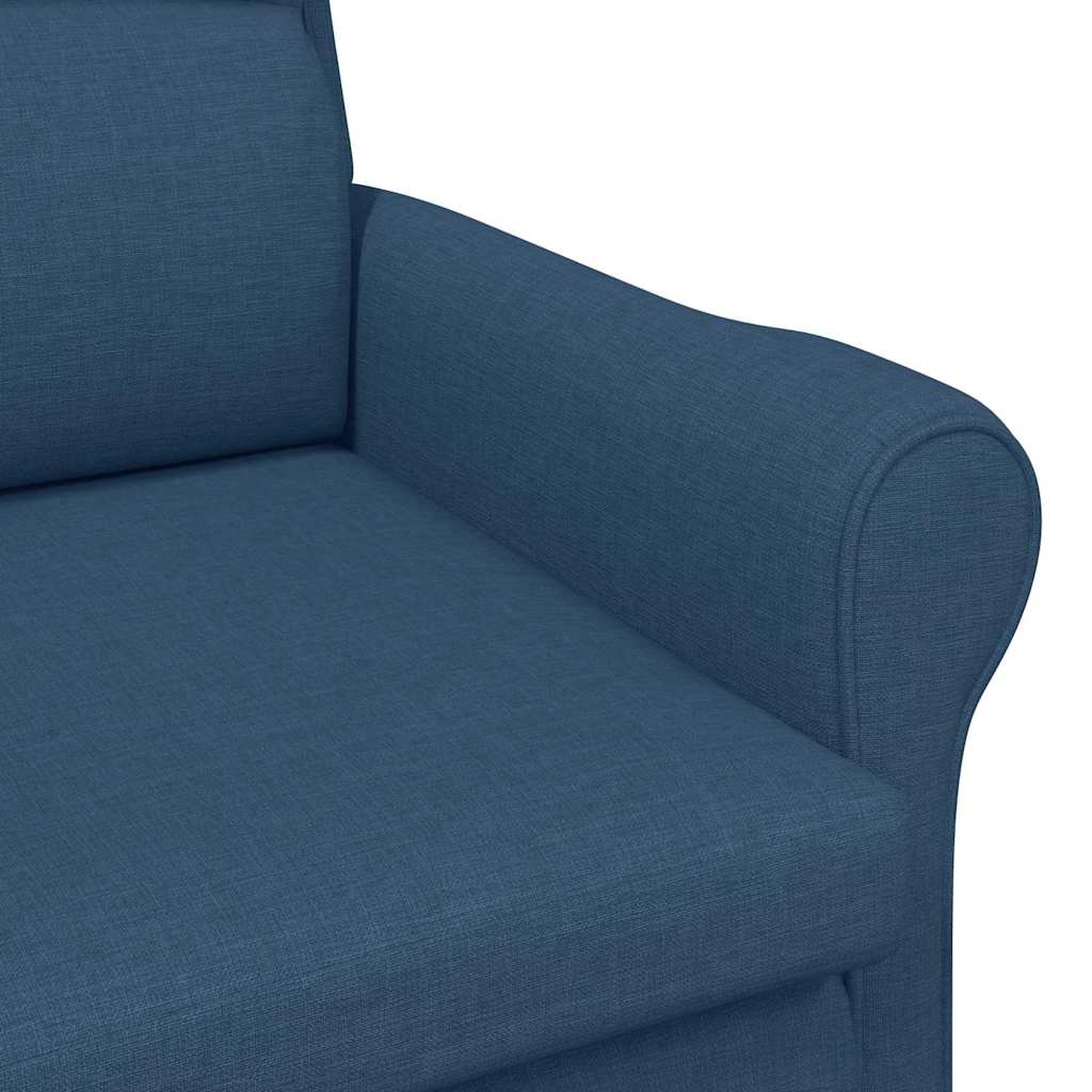 Sessel Blau 76 x 94 x 102 cm Stoff