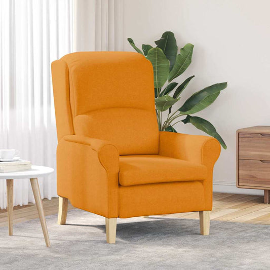 Sessel Dunkelgelb 76 x 94 x 102 cm Stoff
