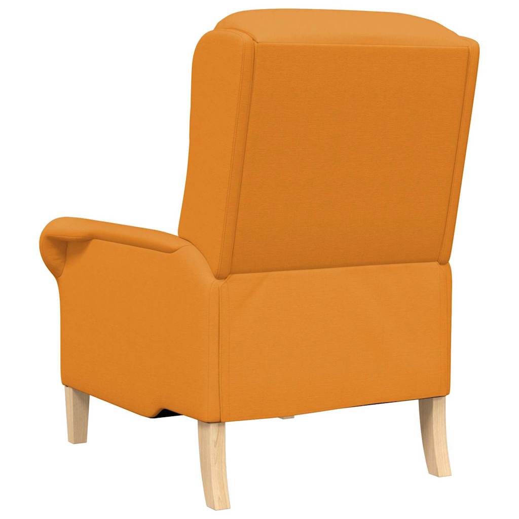 Sessel Dunkelgelb 76 x 94 x 102 cm Stoff