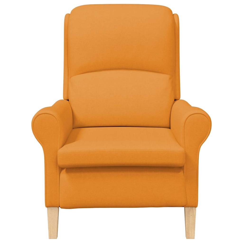 Sessel Dunkelgelb 76 x 94 x 102 cm Stoff