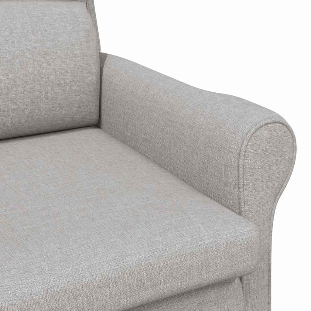 Sessel Wolkengrau 76 x 94 x 102 cm Stoff