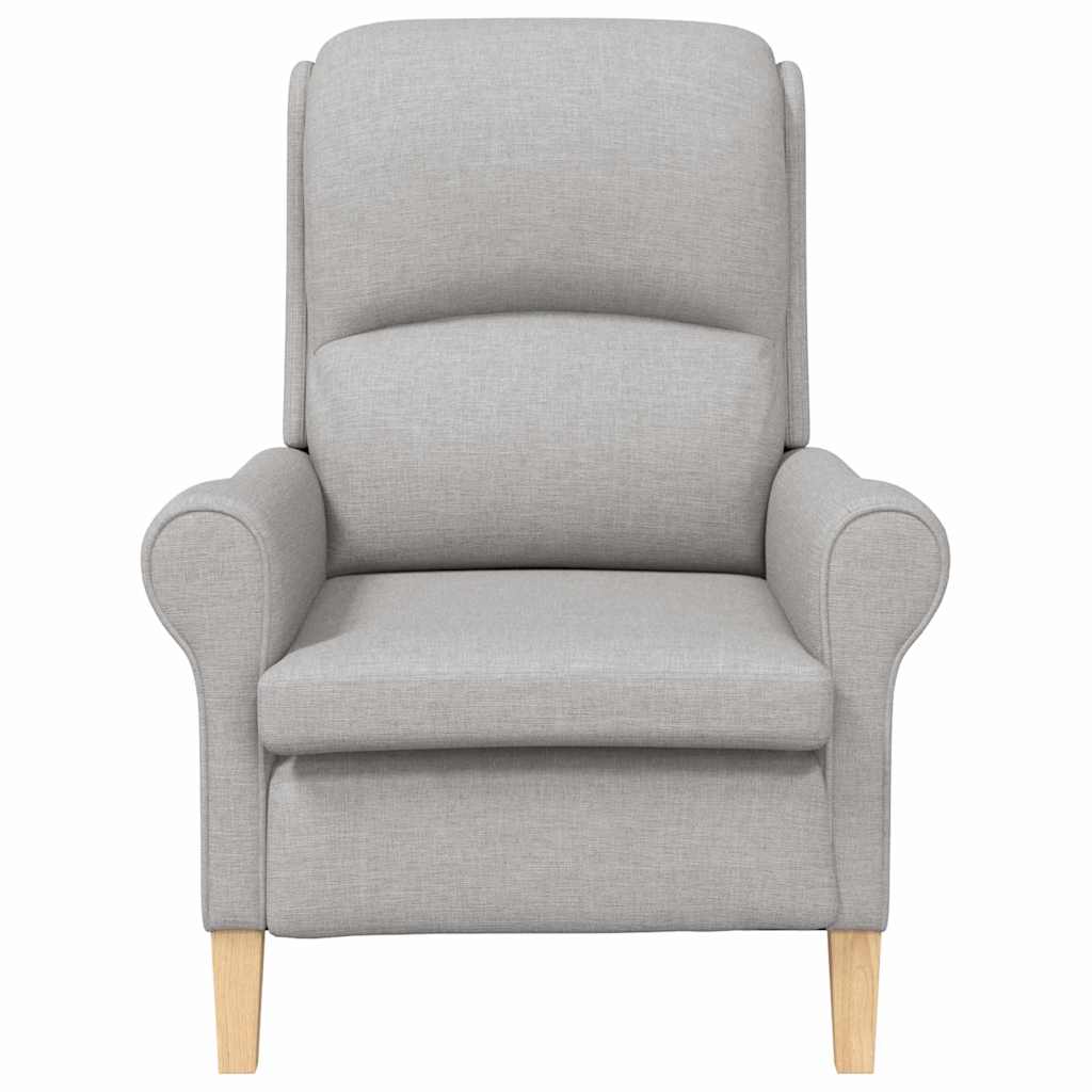 Sessel Wolkengrau 76 x 94 x 102 cm Stoff