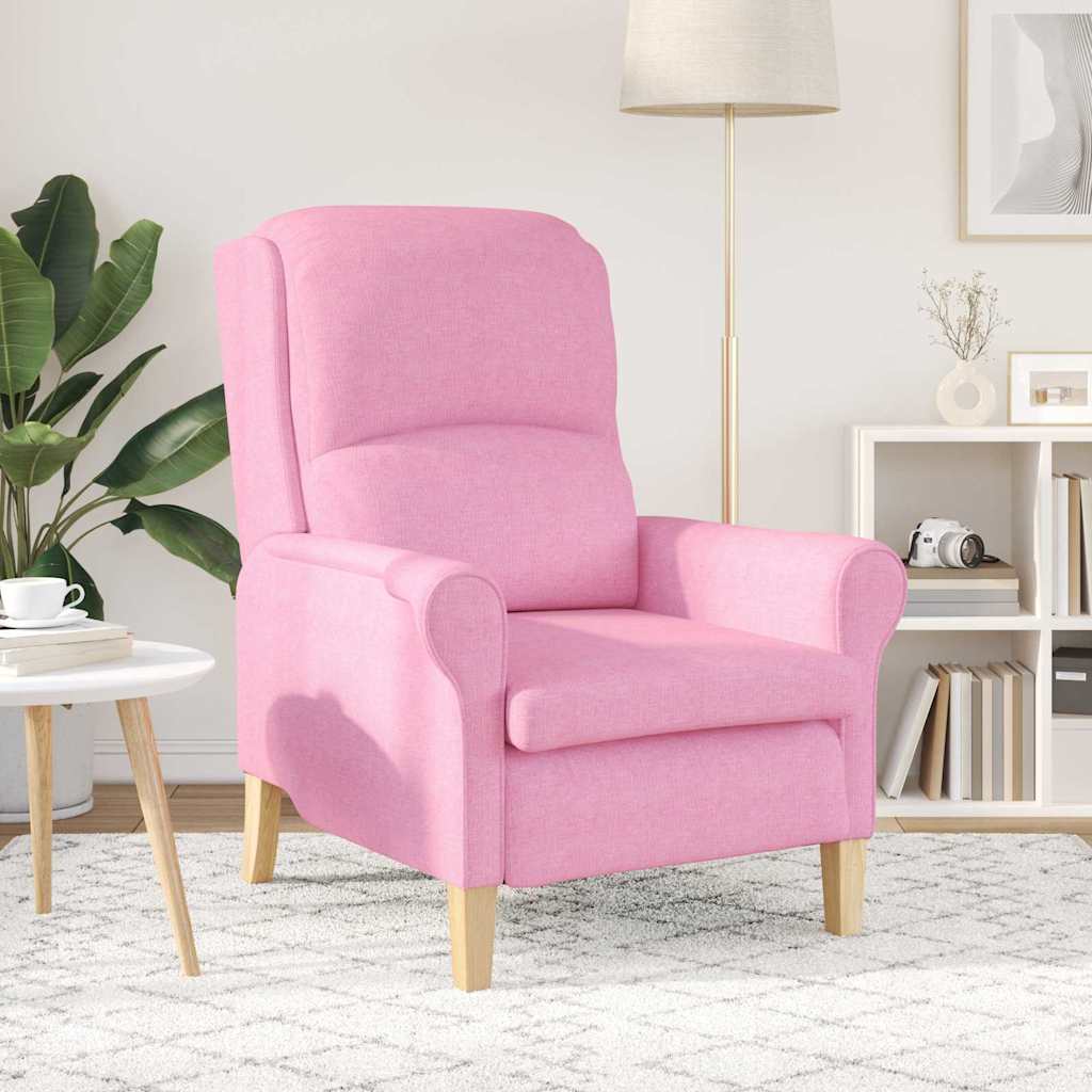 Sessel Rosa Stoff