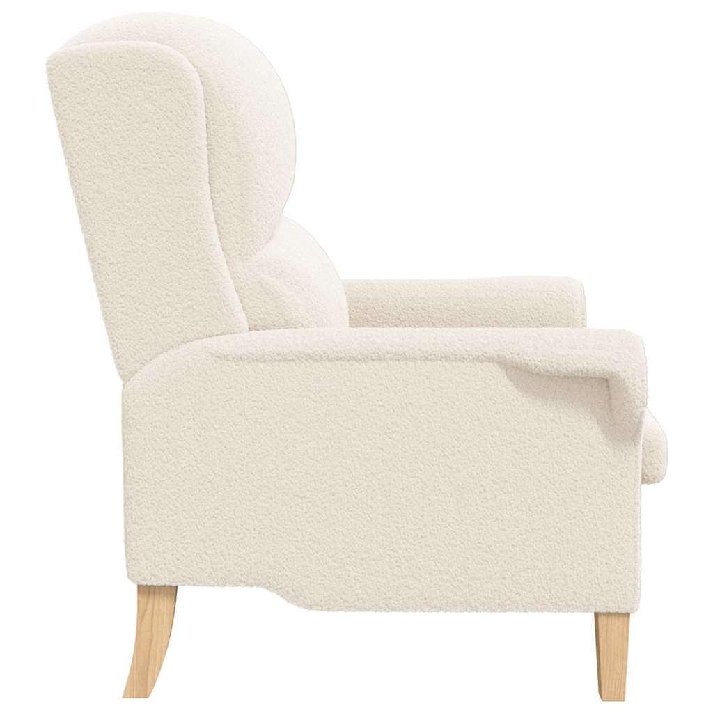 Sessel Creme 76 x 94 x 102 cm