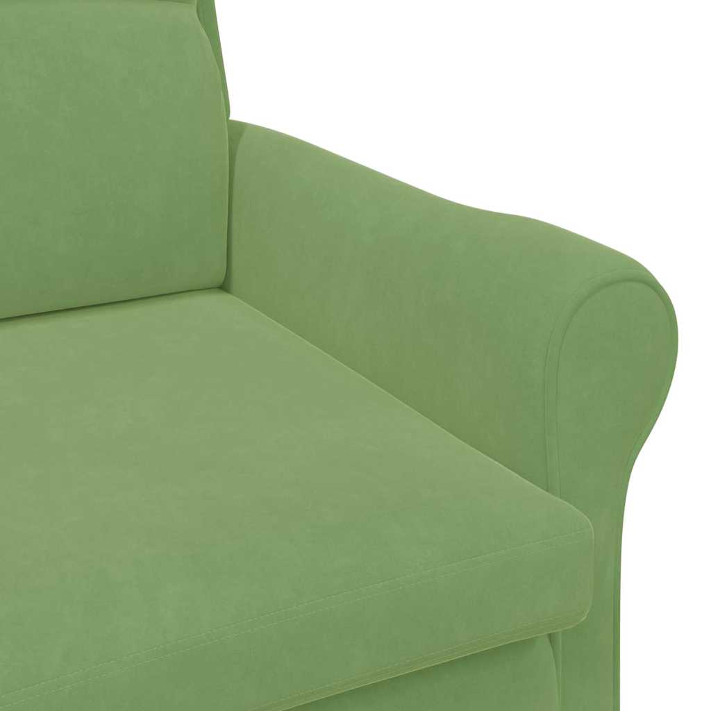 Sessel Hellgrün 76 x 94 x 102 cm Samt